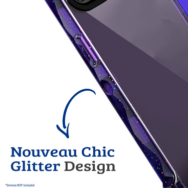 iPhone 15 Plus Shockproof Case Cover - Drop-Resistant, Premium Quality, Comfortable Grip, Long-Lasting, Lightweight - Clear Blue